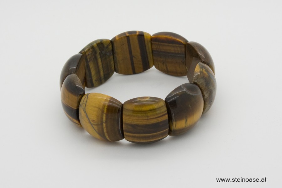 Armband Tigerauge "breit"